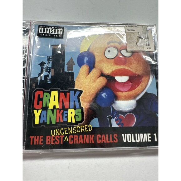 Crank Yankers *The Best Uncensored Prank Calls *CD *NEW *CCR001 *2002 Cmdy Cntrl - Picture 5 of 6